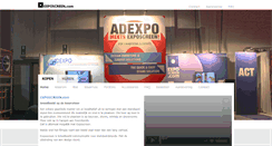 Desktop Screenshot of exposcreen.com